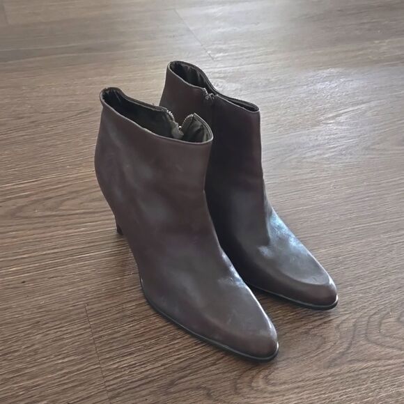 Nine west leather boots 7.5 - Picture 3 of 8